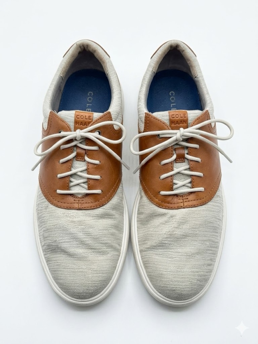 Cole Haan Men’s Grand OS Knit Saddle Oxford Sneakers Size 10M